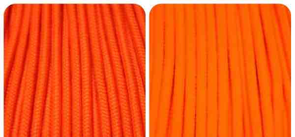 (image for) SafetyOrangeBlacklightParacord - Click Image to Close